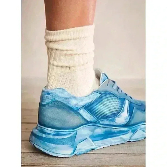 Free People Let's Wander Washed Sneakers - Picture 4 of 5